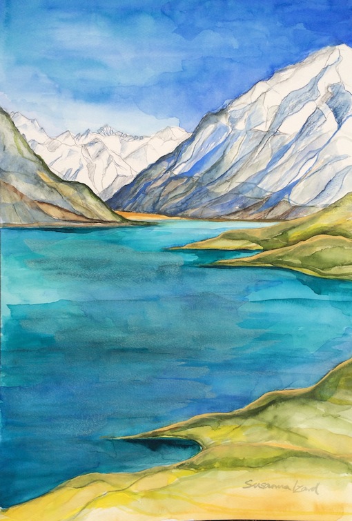 Susanna Izard | Lake Tekapo | Godley Vallery | McAtamney Gallery | Geraldine NZ